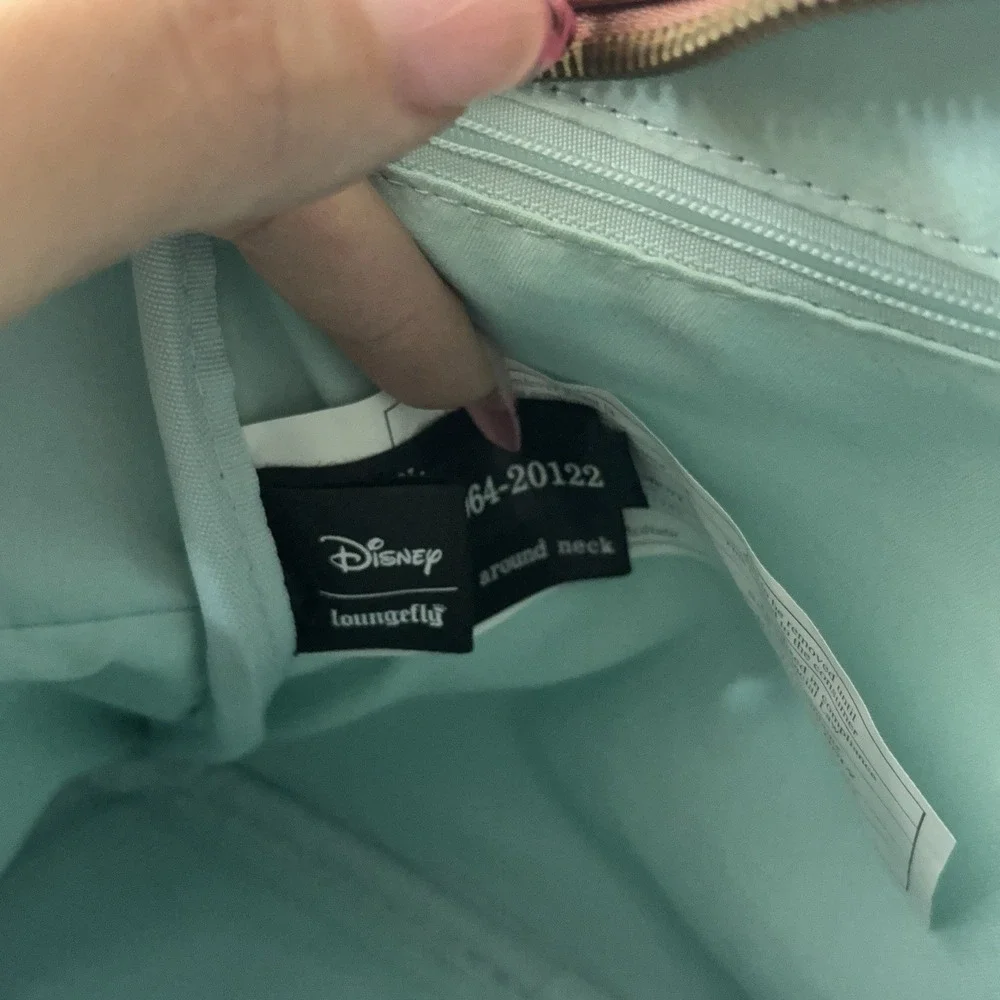 Loungefly Disney Lilo & Stitch Hawaii Postcard Mini Backpack Bag AOP